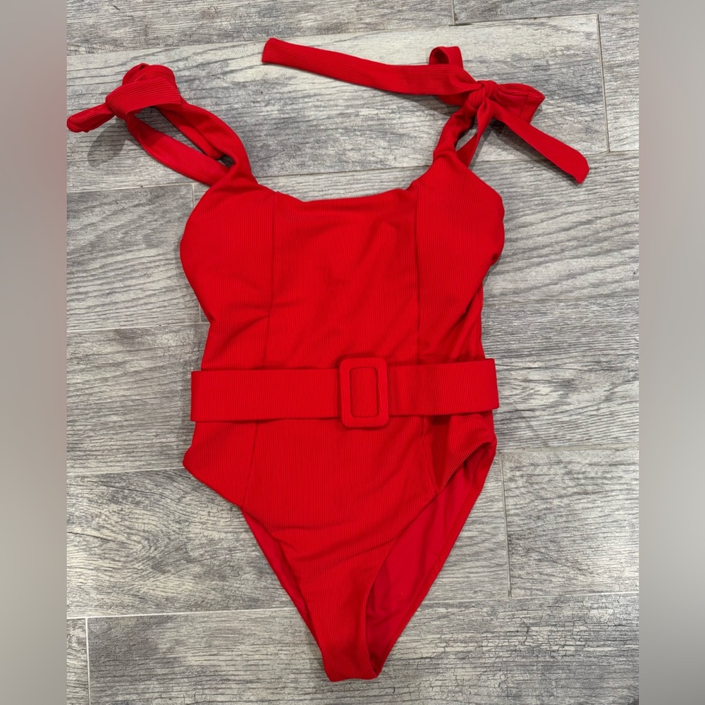 NWT Beach Riot red Sydney one piece swimsuit - Picture 5 of 8